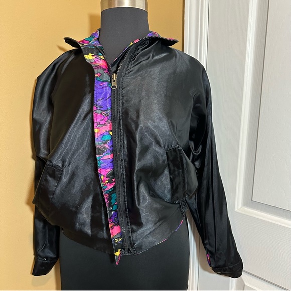 Women's Vintage reversible bomber jacket - Picture 12 of 12